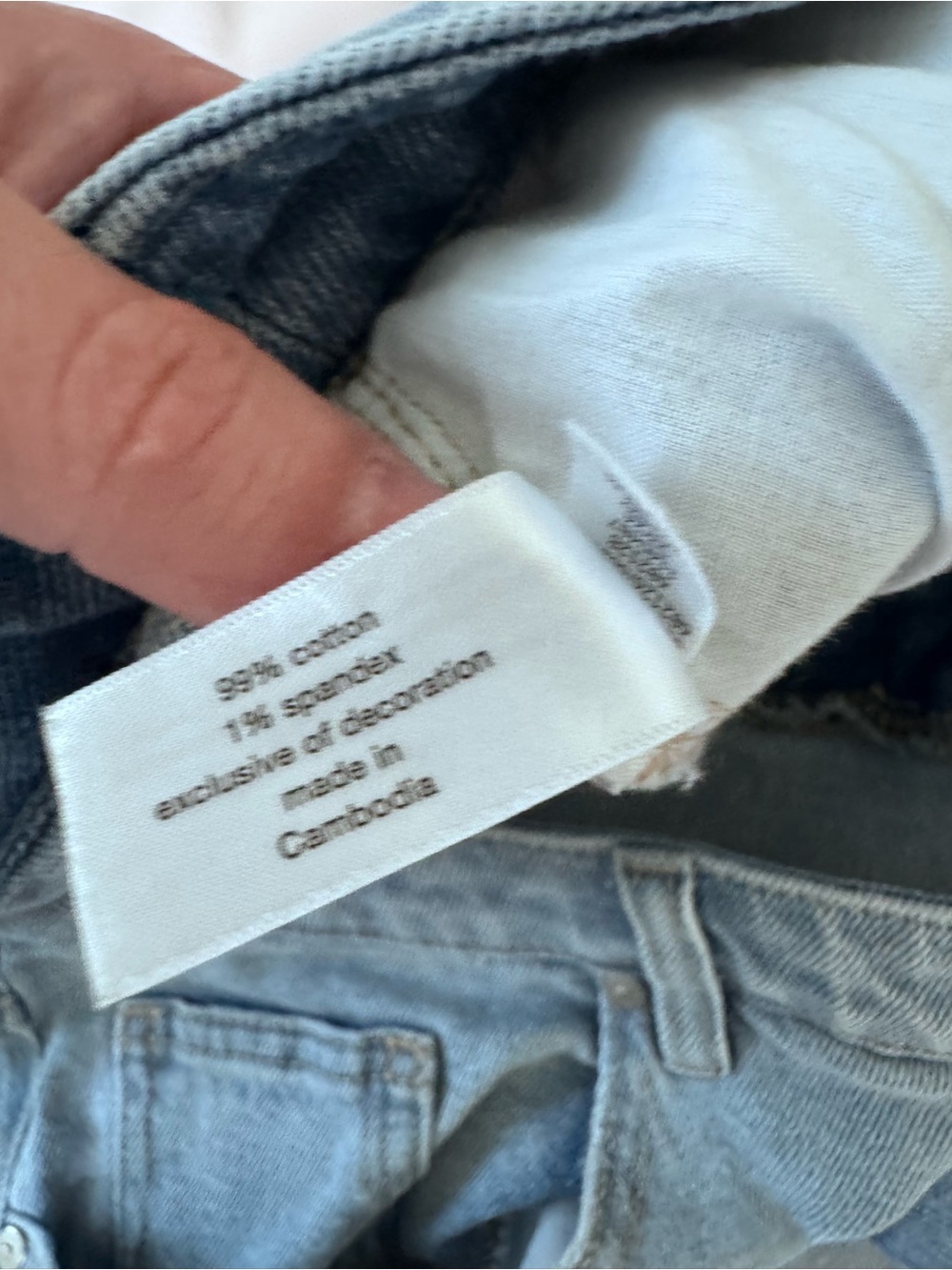 Lane Bryant Light Blue Embroidered Cropped Jeans - Picture 7 of 8